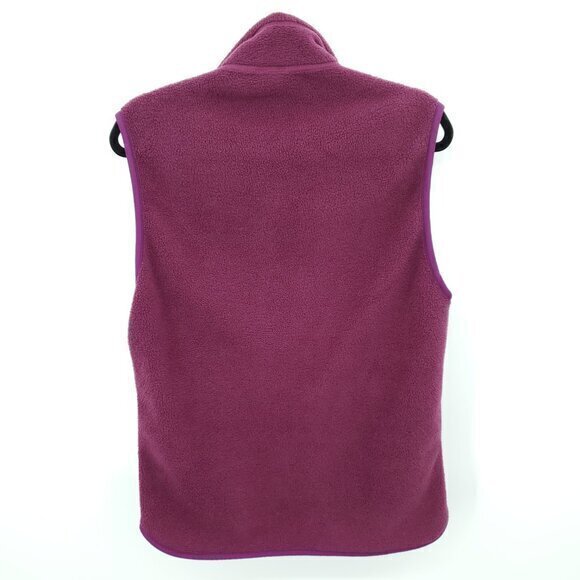 VTG Patagonia Lightweight Synchilla Fleece Vest S Plum/Purple - Picture 3 of 16